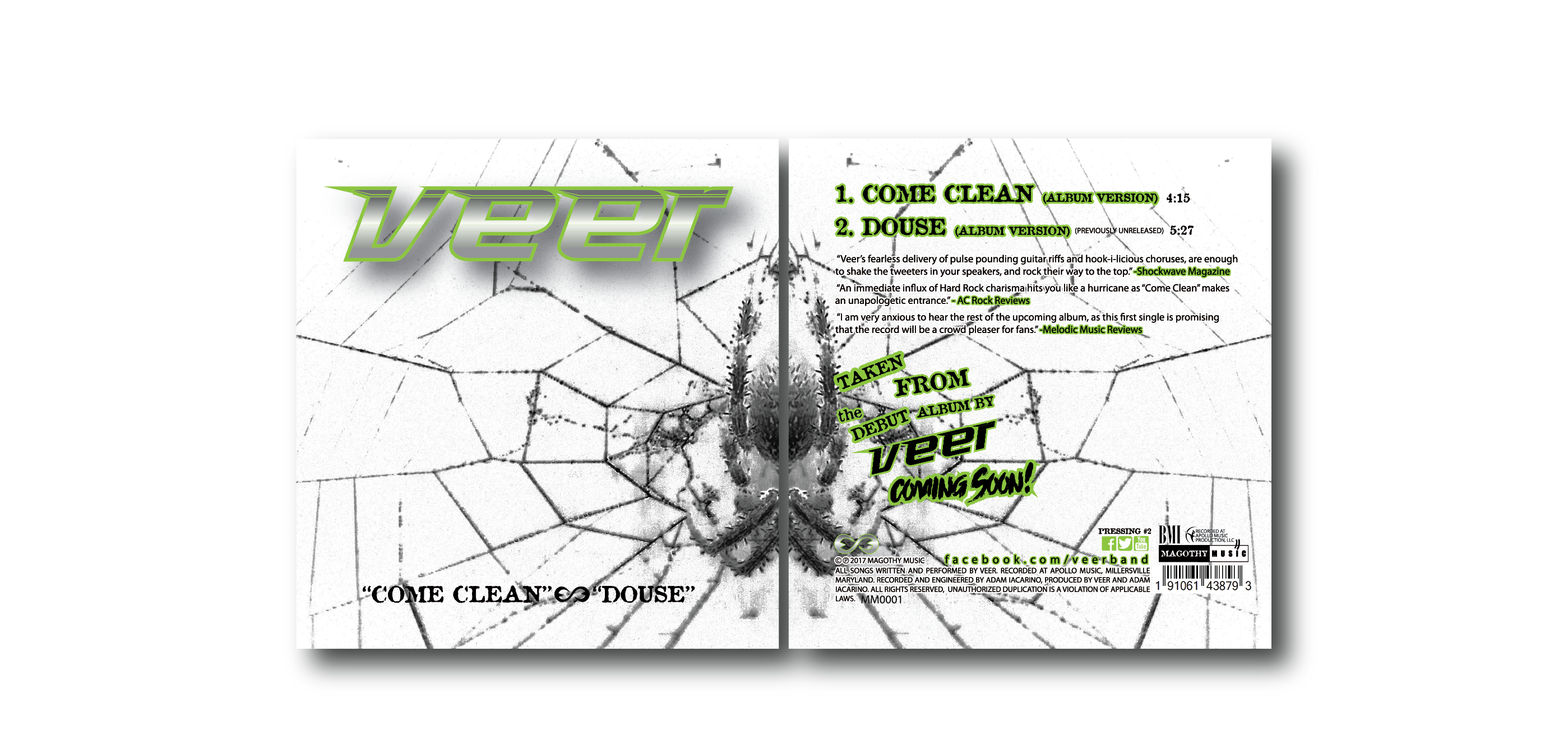 EP 'Come Clean/Douse'