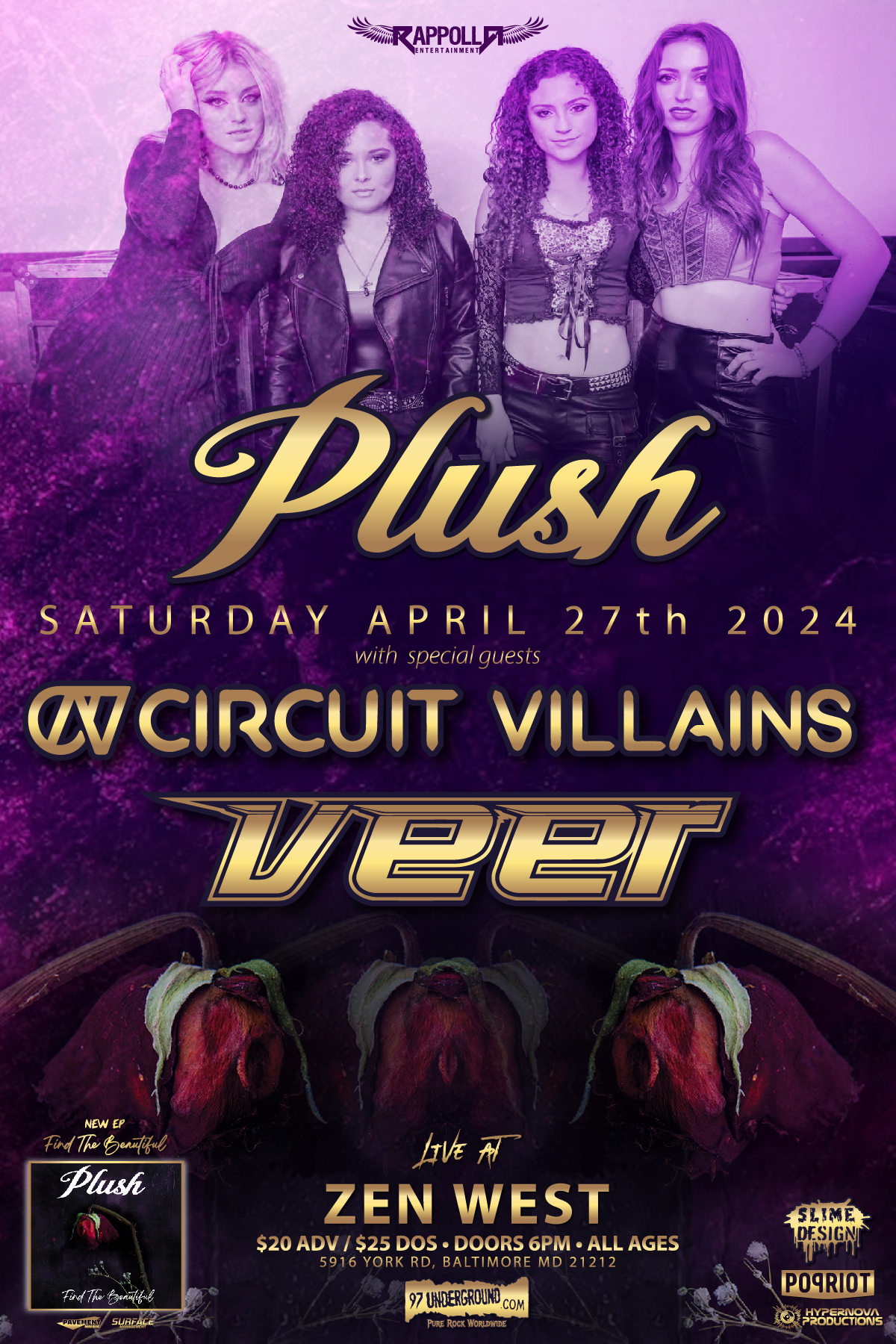 Supporting Plush Poster